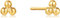 Ania Haie Damen-Ohrstecker 585er Gelbgold One Size 88360451