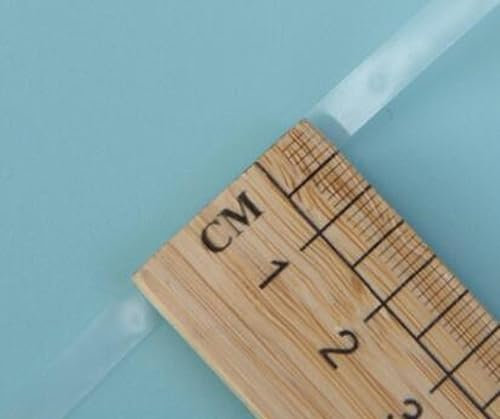 New 5mm-50mm Clothing Bag Underwear Clear Bra Elastic Straps Decorate Binding Sewing Accessories Transparent Elastic Band-5mm,20M