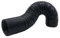 Dickly Tubo flessibile di aspirazione dell'aria per auto, tubo di aspirazione estensibile, tubo di aspirazione della presa d'aria per accessori per auto per, Nero diametro 50 mm