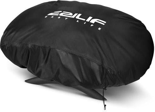 Ezilif Housse de barbecue pour Weber Q100/Q1000/Q120/Q1200/Q1400, housse de barbecue en tissu Oxford 600D résistant aux intempéries pour Enders URBAN, Explorer, barbecue électrique 70 x 45 x 32 cm