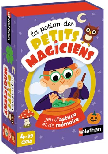 Nathan – Der Trank der kleinen Zauberer – Kartenspiel – Assoziations- und Memory-Spiel – ab 4 Jahren