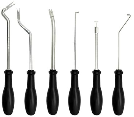 ZKTOOL Roof Handle Removal and Grip Release for Sun Visor Makeup Mirror - Compatible with VW Audi Porsche, T10518A-1 T10518A T10517 T10389 T10539 T10118