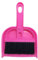Keyboard Cleaning Brush Portable Dustpan and Broom Set Mini Multifunction Cleaning Tools Pink