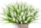 Kinisty 12 Bündel Kunstblumen wie Echt Künstliche Blumen Lavendel Outdoor Wetterfest Balkonpflanzen Frühling Plastikblumen Blumenstrauß für Draußen Balkonkasten Balkon Garten Deko