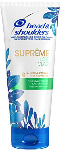 Head & Shoulders Suprême Lisse Shampoo Conditioner 220 ml – 3er Pack (3 x 220 ml)