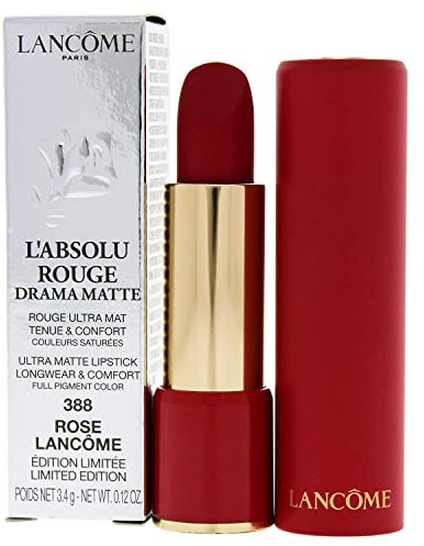Lancôme l'Absolu Rouge Drama Matte Rossetto, 388 Rose Lancôme, 4.2 g