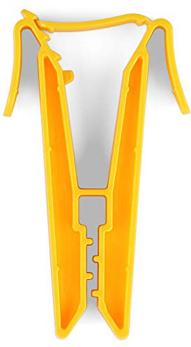 10 STK Sockenclips, Sockenklammern (Gelb)