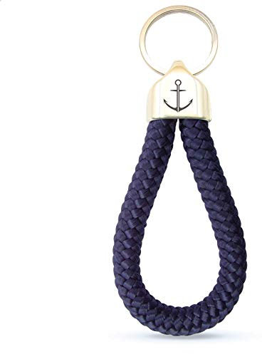 MeLifestyle Schlüsselanhänger aus Segelseil Paracord für die Arbeit Auto Haus und Privat Atlantic Captain