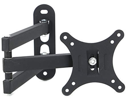 Queiting TV Halterung Monitor Wandhalterung Wandhalter Halter Drehbar Schwenkbar Kipbar Neigbar Schwenkbar Fernseher