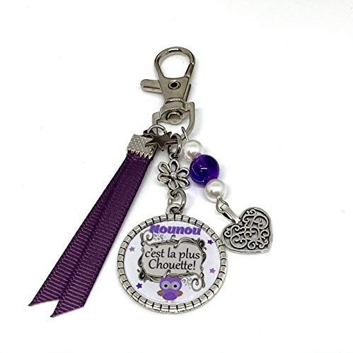 Porte-clés Nounou c'est la plus chouette cadeau pour Nounou, bijoux de Sac, porte clés