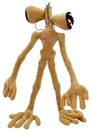 Henika Scary Monster Light Plüschtier, Cartoon Hund/Cartoon Kaninchen/Long Horse Monster Plüsch, Mysterious Monster Soft Animal Gefüllte Kissen Spielzeug Geburtstag Neujahr Dekoration