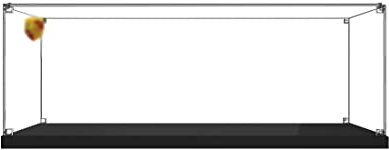 TopBrixx Vitrine für Lego Technik Porsche 911 RSR 42096, Acryl Schaukasten für Lego 42096(Nicht Enthalten Lego Modell)