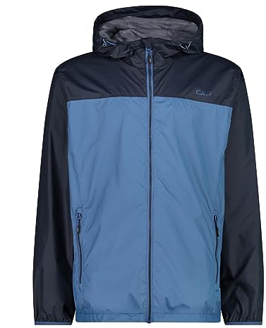 CMP Herren Regenjacke für Herren mit Kapuze regenjacke