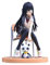 FABIIA Teakpeak Garage Kit Manga Girl Figur Manga Spielzeug PVC Figur Mit Stand 15 cm Stummes Mädchen Mit Stuhl Sitzt/Mit Geschenk BO*