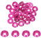 QUARKZMAN Rondelles Coniques M3 Avec Tête en Forme de Coupe, Diamètre du Trou 3 mm/0,12, Rondelles en Aluminium pour Vis RC/FPV/PC/Drone/Accessoires Mécaniques, Lot de 30 (Rose Vif)