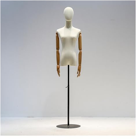 Schneiderpuppe Schaufensterpuppe, Bekleidungsgeschäft, Modell Requisiten, weiblicher Halbkörper, Damenbekleidung, Schaufensterpuppe, Kleiderständer, Brautkleid, Puppenmodell, Ausstellungsständer