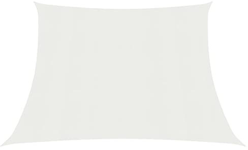 Bulliing Sonnensegel Balkon Sonnenschutz Balkon Sonnensegel Sonnenschutz Garten 160 g/m² Weiß 4/5x3 m HDPE