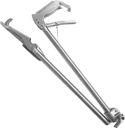 Zerodeko Edelstahl Grillzange Rutschfeste Krabbenzange Multifunktionale Aalklemme Für Camping Picknick Garten Bbq Zubehör