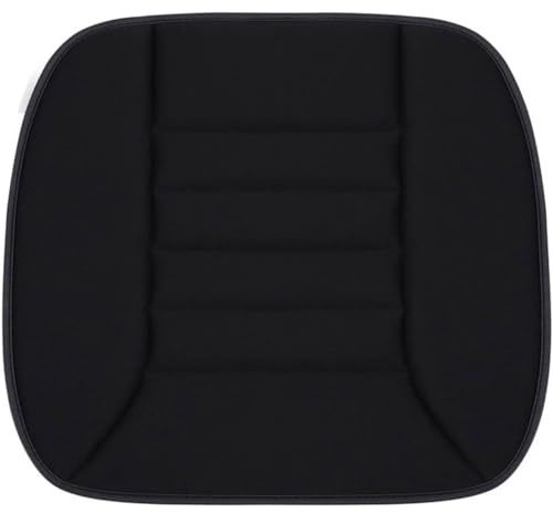 SOUTES Auto Sitzkissen für Mini Cooper 2-Doors Cooper SE Electri, Vordersitze Autositzkissen Sitzerhöhung Sitzauflagen Atmungsaktiver Komfort Sitzschoner Pad Zubehör,E/Black