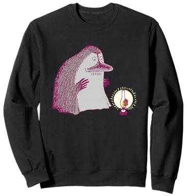 Mumin The Groke Grusel-Lampe Sweatshirt
