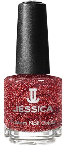 JESSICA Custom Colour Nail Polish | Award-Winning Polish | Strengthening Nail Polish, Long Lasting Nail Varnish | Chip-Resistant & Hard-Wearing for Salon-Quality Finish | Velvet Ribbon | 14.8ml