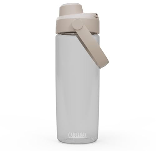 CAMELBAK THRIVE CHUG 20OZ Fahrrad Trinkflasche – kompakte Größe – auslaufsicher – weicher Trinkverschluss – ideal für unterwegs – Clear, Größe: OS