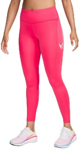 Nike Fast Swoosh Mid-Rise 7/8 - Leggings da Donna