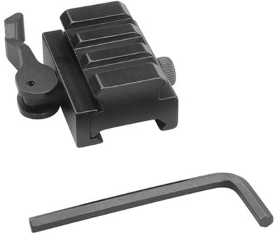 HOUSON 3 Slot Picatinny-Schiene Adapter, Picatinny Schiene Adapter 20 mm auf 20 mm Tactical Scope Extend Mount Adapter KC07B