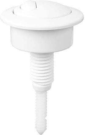Dual Flush Toilet Cistern Push Button for Twyford for Optima 49 Model 34494907, Fit for Standard Cistern Holes 39-42mm(White)