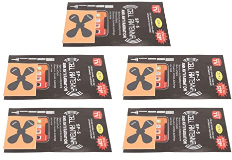 SUNGOOYUE 5G EMF Protection Cell Phone Stickers, Anti Radiation Stickers for Electronic Devices with Self Adhesive, Improve Signal Reception Reduce EMF Impact