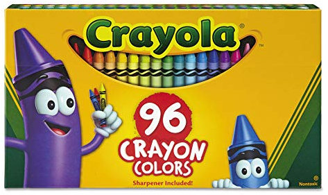 96/Pkg Crayola Crayons 52-0096