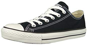 Converse All Star Ox Canvas Zapatillas Negras-UK 8.5