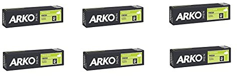 Arko 100g Shaving Cream - Fresh (Pack of 6)