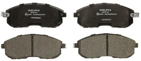 Delphi Brake Pads Brake Pads Brake Pad Set Front Axle LP3245