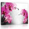 Forwall - Leinwand Bilder - Orchidee Blumen 3D Abstrakt - 100x75 cm Leinwandbilder - Bild auf leinwand - Wandbild XXL groß Wandbilder für Wohnzimmer Schlafzimmer Wohnzimmerbilder Modern kunstdruck