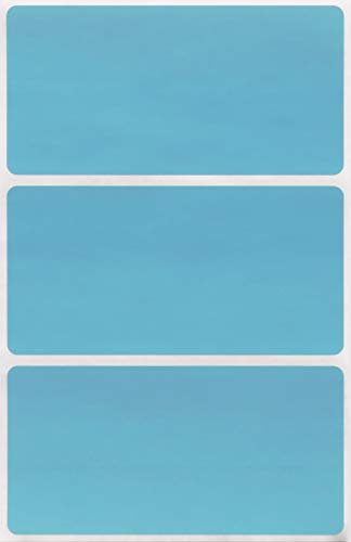 Royal Green Pegatinas de Colores Azules Claro para Escribir 10cm x 5cm (100mm x 50mm) Etiquetas Adhesivas 150 Unidades
