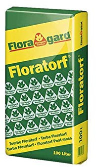 Turba ácida (rubia) sphagnum (Floratorf - Floragard) (100 lt)