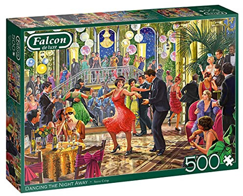 Jumbo, Falcon de luxe - Dancing the Night Away, Jigsaw Puzzles for Adults, 500-Piece