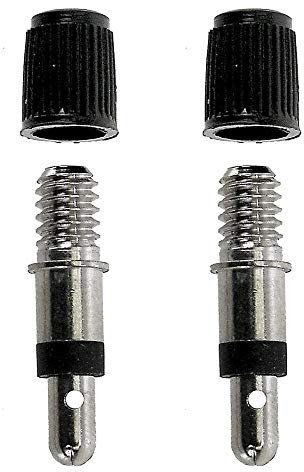 Cyclingcolors - 2 válvulas Dunlop Express HOLLANDAISE OBUS con Tapa Antipolvo, Montaje Rueda Rueda Rueda Bicicleta Ciclo