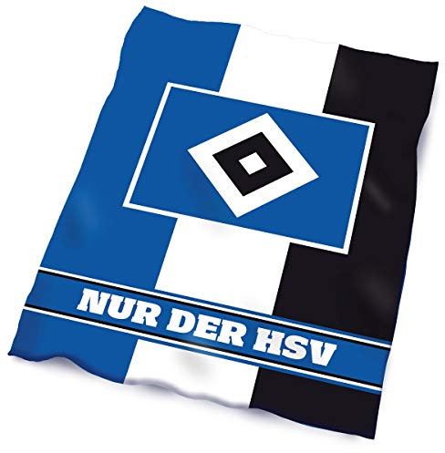 Hamburger SV HSV Fleecedecke Blockstreife150x200 - -