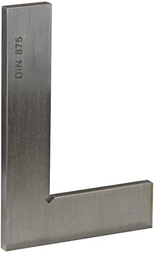 CNC QUALITÄT Kontrollwinkel - Anschlagwinkel - DIN 875 - verschiedene Größen - 300 x175 Flach