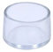 Flyshop Lot de 12 Embouts de Pieds de Chaise en PVC, Anti-Rayures, Réduisent Le Bruit, Embouts Ronds pour Pieds de Chaise, 3,5 cm, 35 mm, Transparent