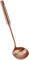 Louche À Soupe Longue En Acier Inoxydable 304, Cuillères De Service De Cuisine Professionnelles Avec Manche En Bois, Grande Louche De Service Cuillère De Chef Pour Soupe Au Fromage, Sauce.-Rose Gold