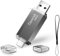 CLé USB 128 Go, 2 en 1 USB C Pendrive 128gb Portable Clef USB 128go Type C Memory Stick 128 GB pour Huawei Xiaomi Oneplus OTG Android Appareils TéLévision (Gris)