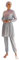 Burkini Damen Muslim Muslimische Badeanzug Frauen Langarm UV Schutzkleidung Badeshirt Lang Tops+Schwimmhose+Badekappe Hijab 3tlg Islamisch Schwimmanzug Jilbab Ganzkörper Modest Bademode 2#Rosa Grau XL