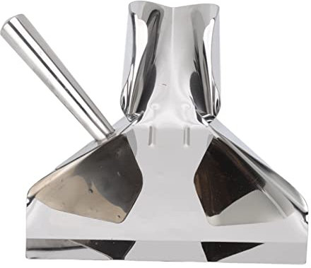 Zerodis Pelle à Frites Pelle à Frites Pelle à Frites Antirouille Pelle à Pop-Corn pour Frites en Acier Inoxydable