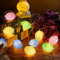 Eledreme lichterkette ostern 10 led osterdeko für draußen, warmweiß osterdekoration lichterkette außen batterie, ostereier deko lichterkette batterie für Ostern Festival Party garten