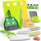 Kit Couteau sécurité de Cuisine pour Enfants - 14 Pièces Couteau Montessori Enfants pour couper et cuire des fruits ou légumes | Couteau Enfant qui ne Coupe pas, Couteaux enfants à partir de 2 ans
