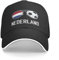 TeysHa Baseball Cap Snapback Sun Hat Summer Men Polyester Netherlands NLD Holland Flag Football Sunglass Sun Baseball Cap Breathable Adjustable Outdoor Fishing Hat for Men Women