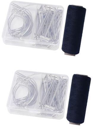 DIYEAH 142piezas Para Con Hilo De Yardas Curvadas Para Confección y Manualidades